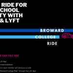 Broward College Lyft Ride Program